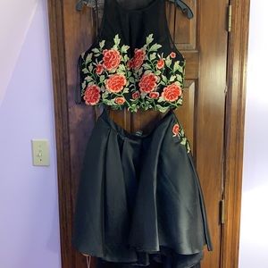 Semi-formal/Prom two piece dress